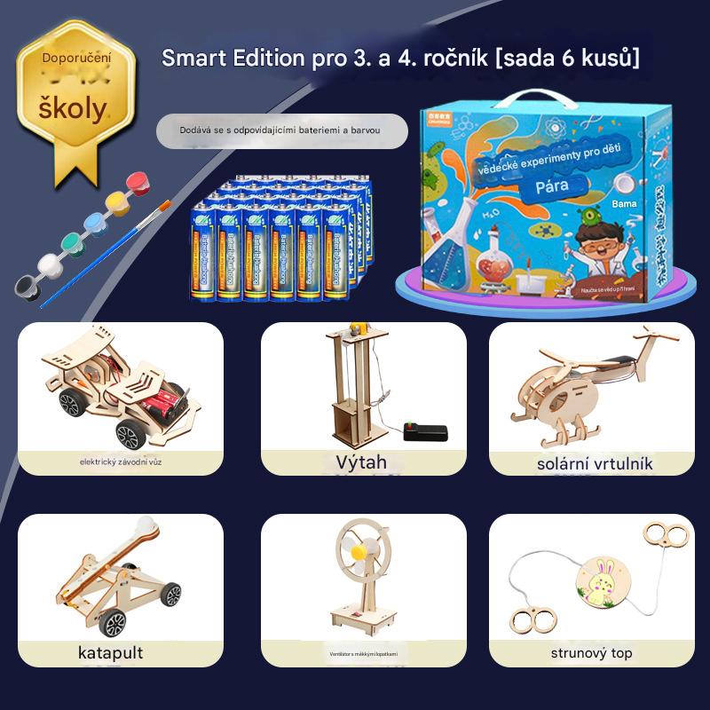 🔥【Školski preporučena igračka za razvoj inteligencije!】🧩 DIY kreativni znanstveni eksperimentalni komplet – sastavljanje i učenje pomoću elektroničkih komponenti