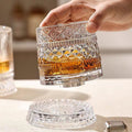 🥛💎Whisky čaša s rotacijom od 360°