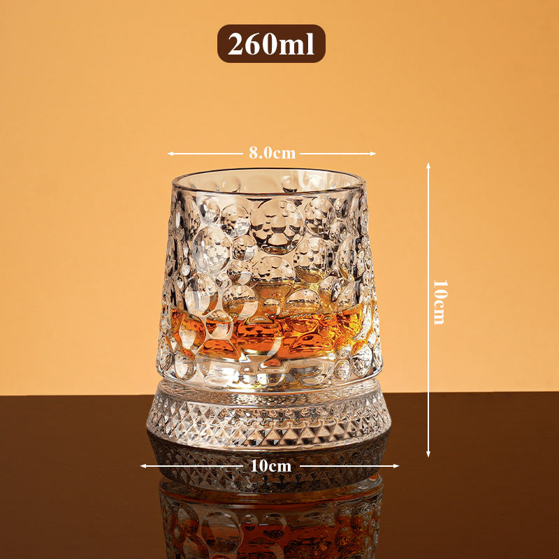 🥛💎Whisky čaša s rotacijom od 360°