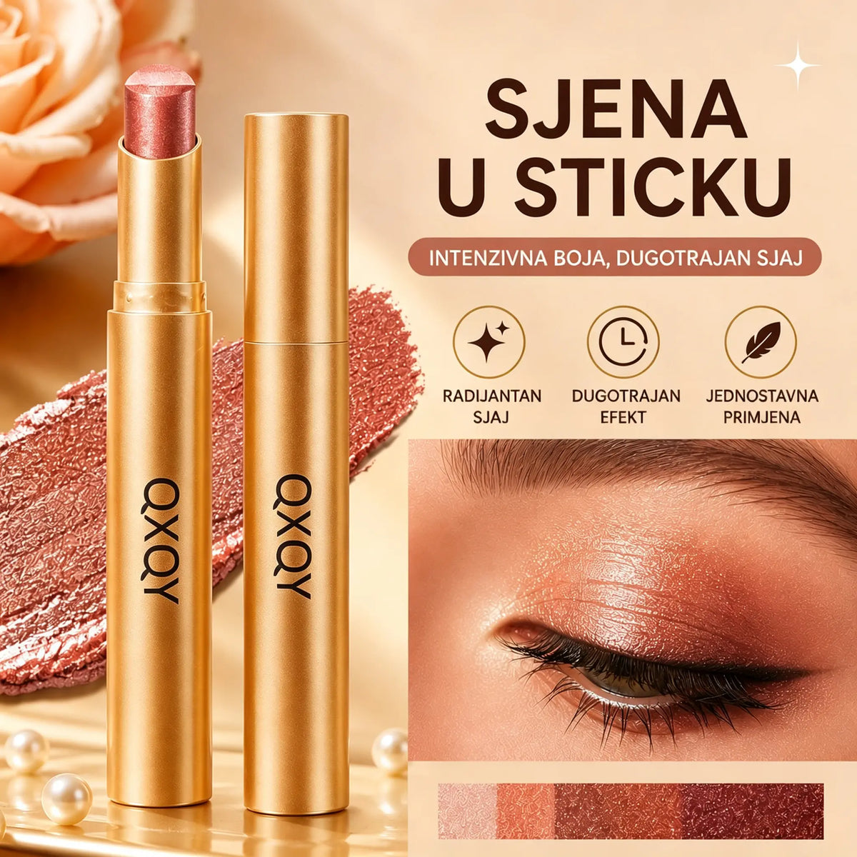 🔥【Kupite 1, dobijte 1 gratis】✨3-u-1 sjenilo u stiku – trenutni sjaj, lifting efekt i dugotrajnost