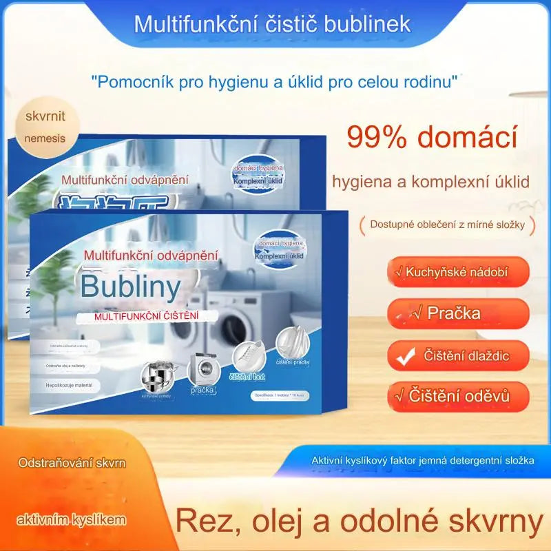 🔥Snižena cijena – 50% popusta!【4 kutije】【Brzo čišćenje】Višenamjenske kućanske šumeće tablete za čišćenje