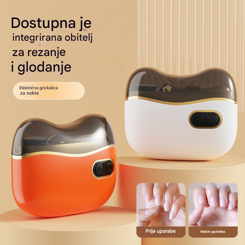 【Cijena je snižena!】Višenamjenska električna turpija za nokte, električni rezači za nokte sa zaštitom od uštipnuća