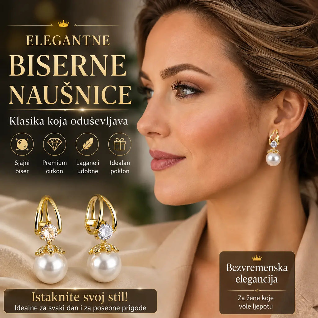 🎁【Kupi 1, dobiješ 1 gratis】Nove francuske biserne naušnice za 2026., u luksuznom i elegantnom stilu