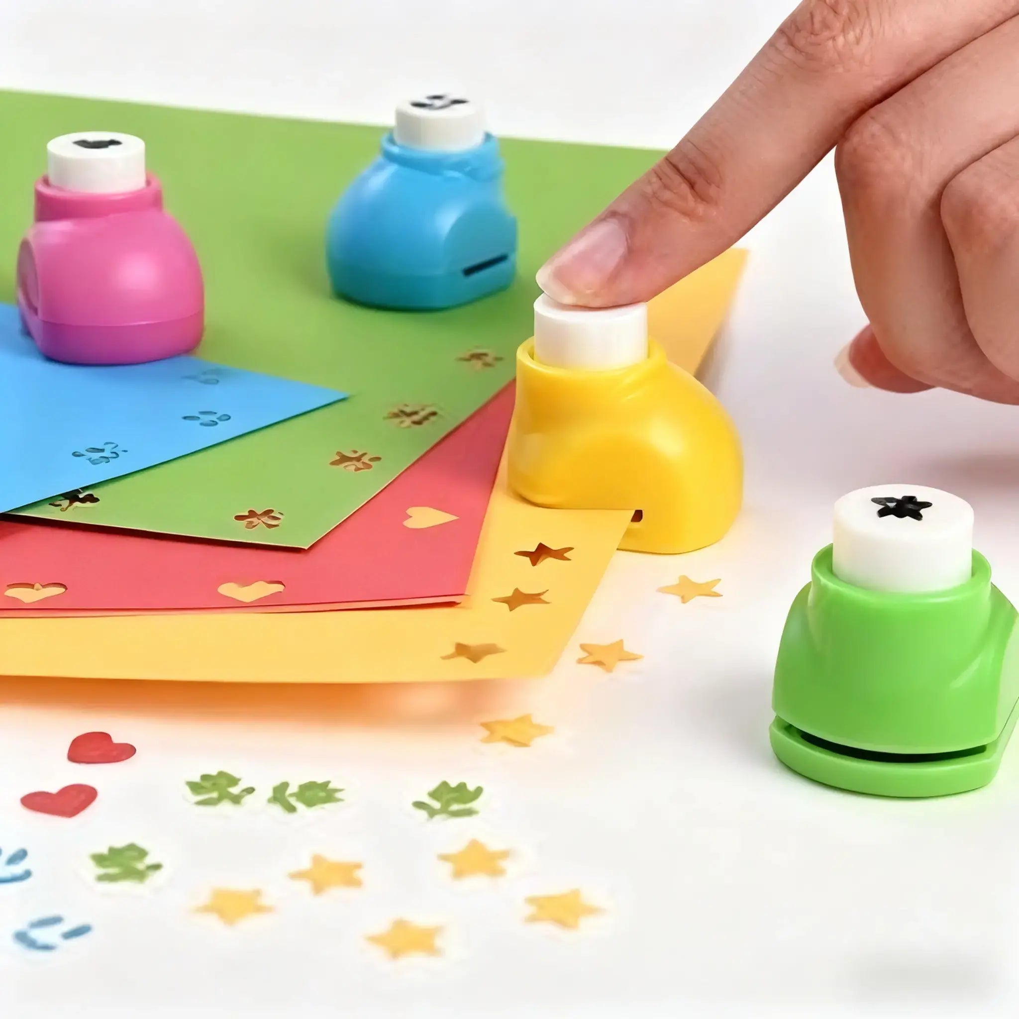 🌸【Kupite 5, dobijte 5 besplatno】【10 komada】 Dječji kreativni bušači za izradu uzoraka