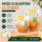 📢📢 50% popusta! Set od 6 dijelova (uključujući lijevak) ⏰ Višenamjenske vrećice za pohranu hrane, otporne na insekte i vlagu