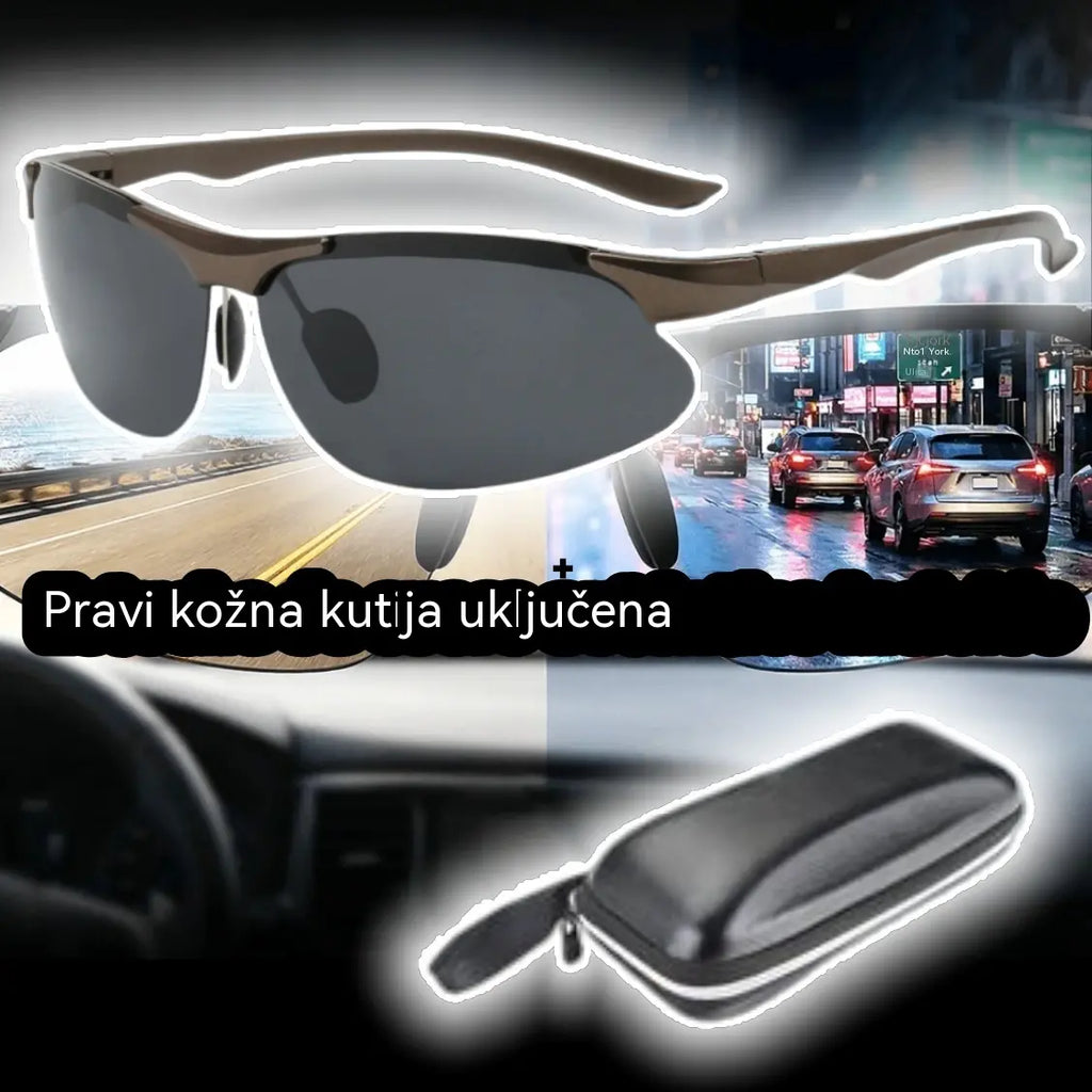 🕶️ Polarizirane fotokromatske naočale za vožnju danju i noću 🚗