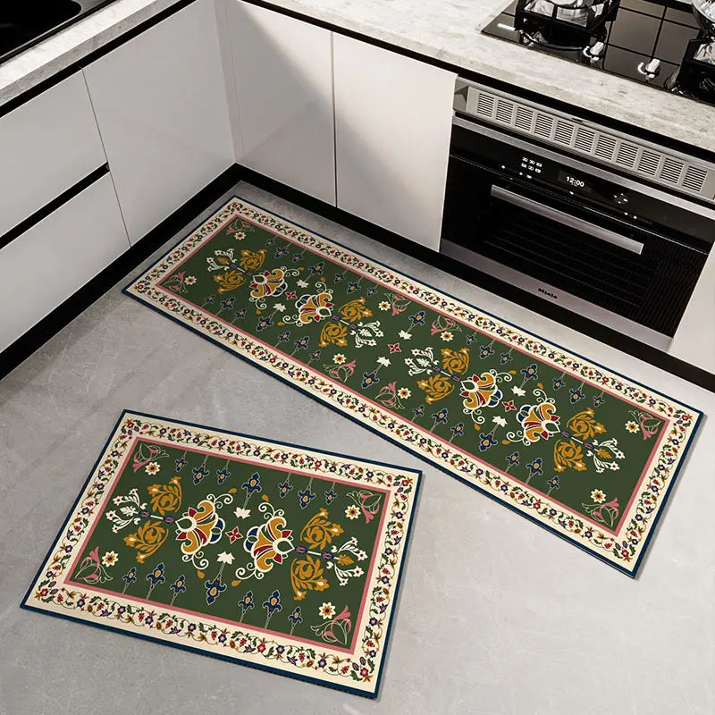 🔥【Kupite 1, dobijete 1 gratis: 40 cm × 60 cm + 40 cm × 120 cm】🏠 Super upijajuća prostirka za pod, protuklizna, brzo se suši, lijepa i praktična