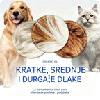 🐾 Profesionalni alat za uklanjanje mrtve dlake za pse i mačke: nježan i učinkovit, bez dlaka po kući ✨💖
