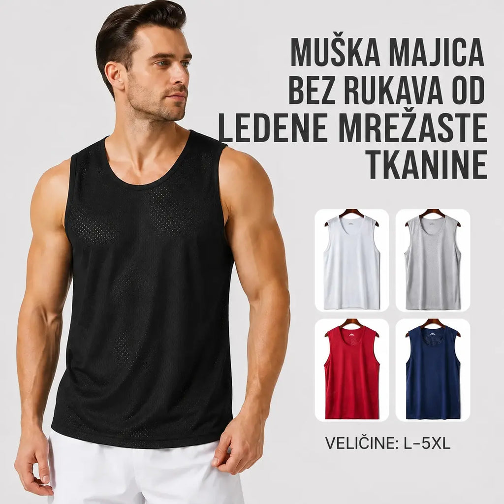🧊【Set od 3 komada】Muški sportsko-ležerni prsluk, lagan i brzo se suši, prozračan i ugodno svjež