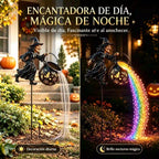 ✨【Vremenski ograničen popust 50%】🧙‍♀️🎃LED vrtna svjetiljka u obliku vještičkog kotla – zadivljujući vanjski ukrasi