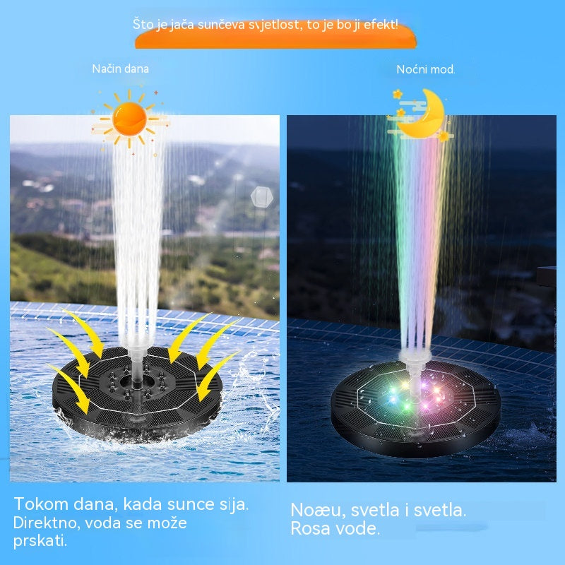 💥 Vodena fontana napajena solarnom energijom