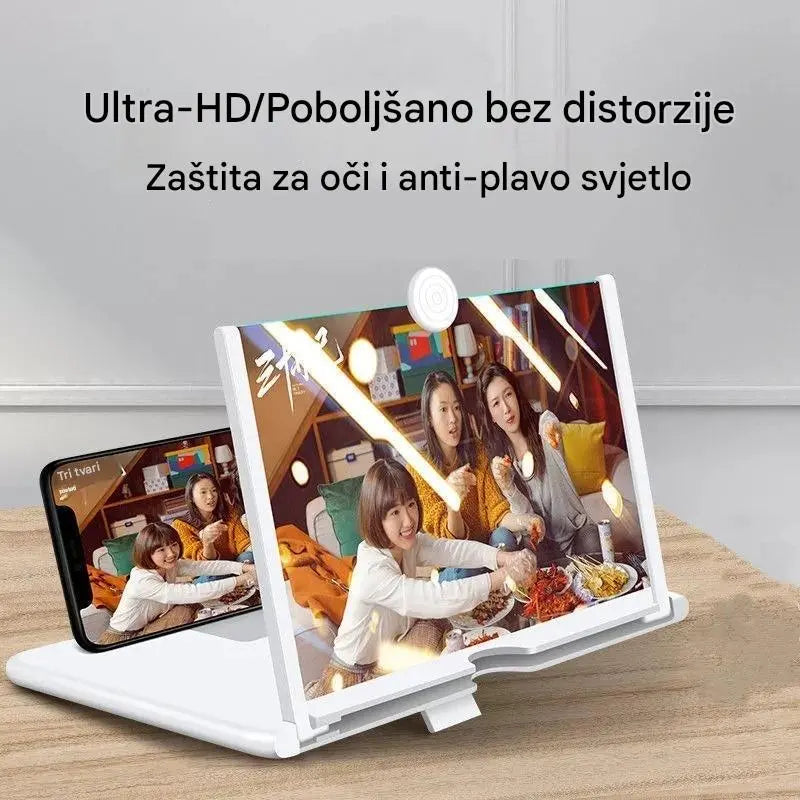 🔥【Kupi 1, dobiješ 1 gratis】Najnovija verzija povećala za mobilni ekran✨ (jasnije, zaštita od plavog svjetla, 3D prikaz, pogodno za sve uzraste)