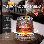🥛💎Whisky čaša s rotacijom od 360°