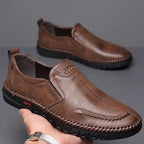 👞【39-44】2026 Muške casual kožne cipele, izrađene od prave kože, s mekim potplatom, protukliznim dizajnom, prozračne i udobne