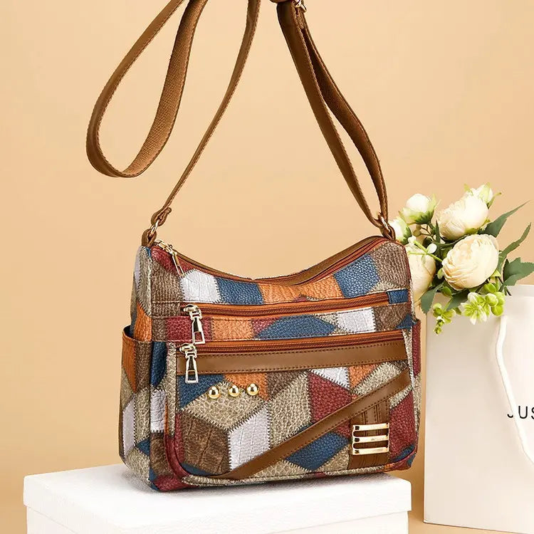 👜💖 Nova modna torba za rame od meke PU kože u boji
