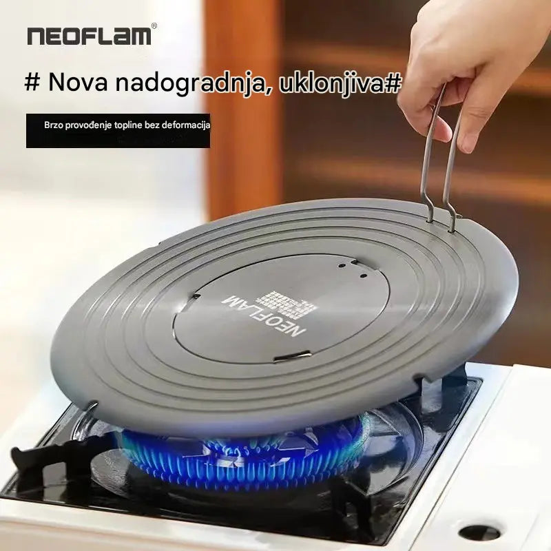🔥🍳Toplinsko vodljiva ploča za kućanski štednjak, pogodna za kuhanje, pripremu juhe, odmrzavanje sastojaka, štiti lonac od zagorijevanja