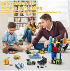 🔥Trenutno hit – 50% popusta! 🧩 Alfanumerički transformirajući se Autobot, edukativna igračka
