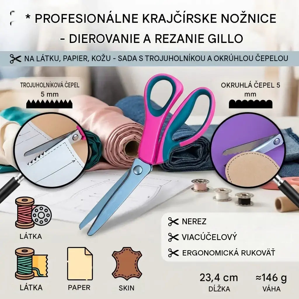 ✂️🧵 Višenamjenske škare za rukotvorine, lako stvarajte prekrasnu čipku!