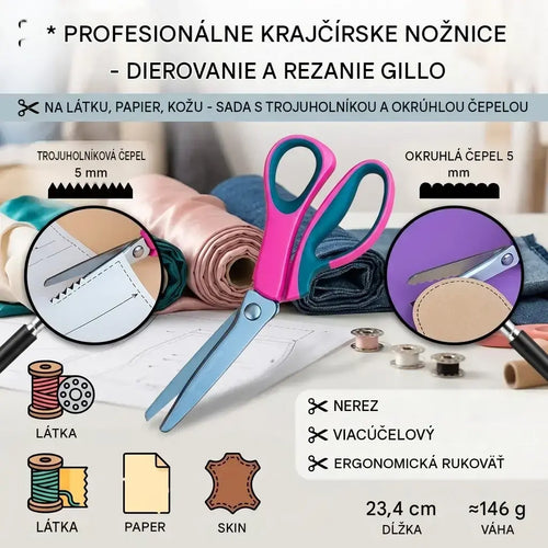 ✂️🧵 Višenamjenske škare za rukotvorine, lako stvarajte prekrasnu čipku!