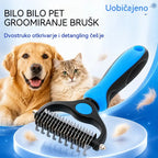 🐾 Profesionalni alat za uklanjanje mrtve dlake za pse i mačke: nježan i učinkovit, bez dlaka po kući ✨💖