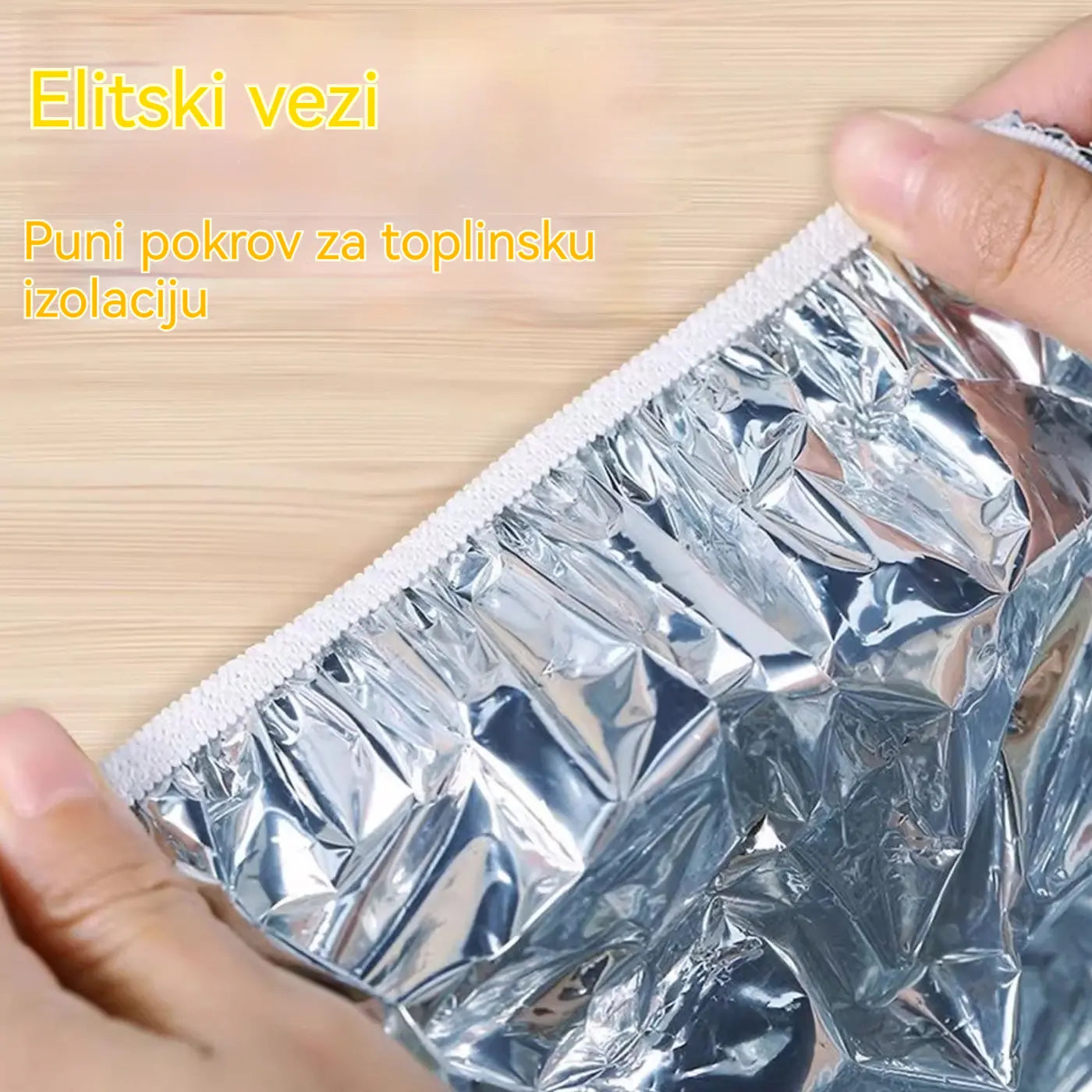 ⏰ 50% POPUSTA!【100 komada】Izolacijski poklopac od aluminijske folije