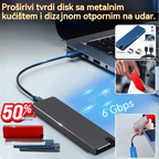 ⚡💻【8TB SAMO 26 €】8TB Prijenosni SSD | Sigurnosno kopiranje u nekoliko sekundi | USB 3.0 sučelje | Visoka kompatibilnost, bezbrižna pohrana