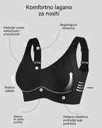 【4 komada】【40–95 kg】Ženski jednodijelni grudnjak bez žice