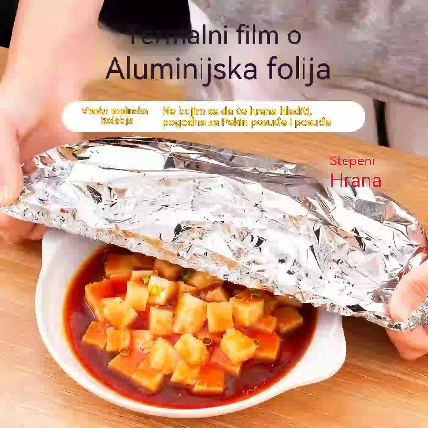 ⏰ 50% POPUSTA!【100 komada】Izolacijski poklopac od aluminijske folije