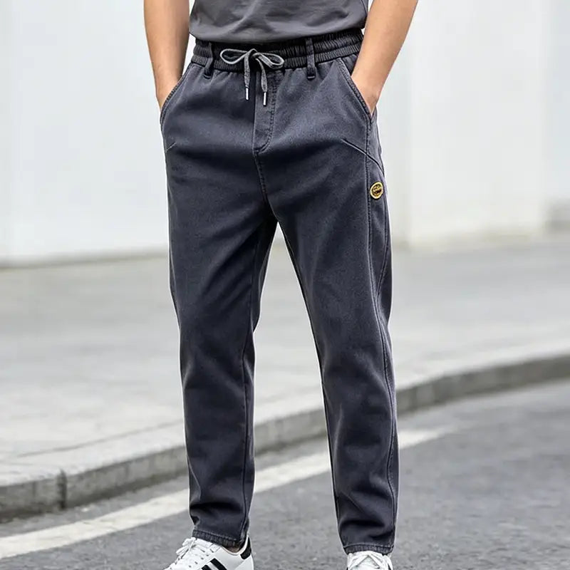 👖【Velike veličine M-6XL】Moderne ležerne hlače ravnog kroja i visoke elastičnosti