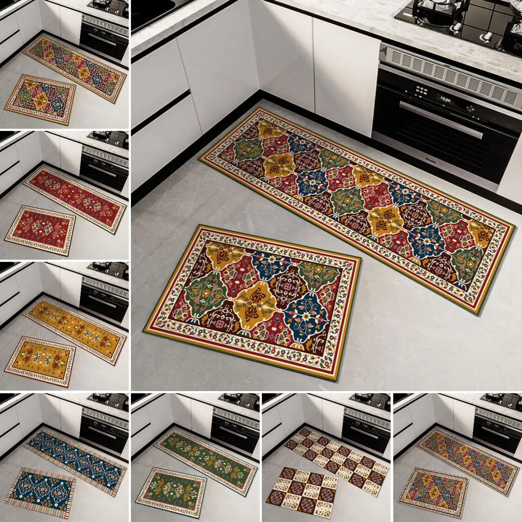 🔥【Kupite 1, dobijete 1 gratis: 40 cm × 60 cm + 40 cm × 120 cm】🏠 Super upijajuća prostirka za pod, protuklizna, brzo se suši, lijepa i praktična