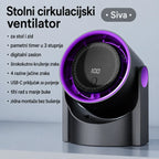 🧊🍃 Novi ventilator bez lopatica u turbinskom dizajnu｜Može se postaviti na stol ili zid, snažan protok zraka uz uštedu prostora