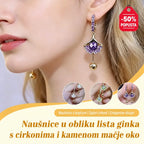 ✨🎁【Kupite 1, dobijete 2 gratis】Naušnice u obliku mačjeg oka, moderni i elegantni ukrasni nakit