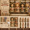 🎁Zadnji dan: Iskoristite 50% popusta! 🧵 Minijaturni komplet za patchwork iz serije Miniature World