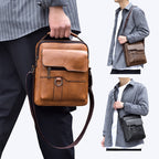 🔥【Snižena cijena!】👜 Muška modna ležerna torba od goveđe kože